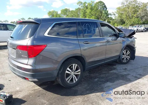 2018 Honda Pilot Ex из США, поврежденный, VIN 5FNYF5H37JB015014